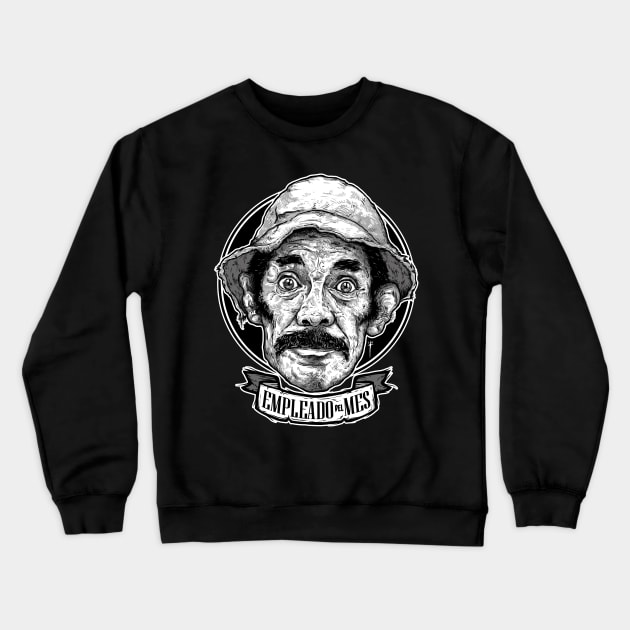 Empleado del mes Crewneck Sweatshirt by DesecrateART